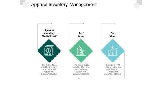 Apparel Inventory Management Ppt Powerpoint Presentation Ideas Maker Cpb