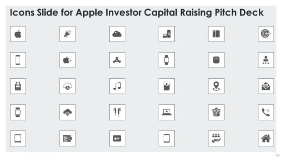 Apple Investor Capital Raising Pitch Deck Ppt PowerPoint Presentation Complete Deck With Slides