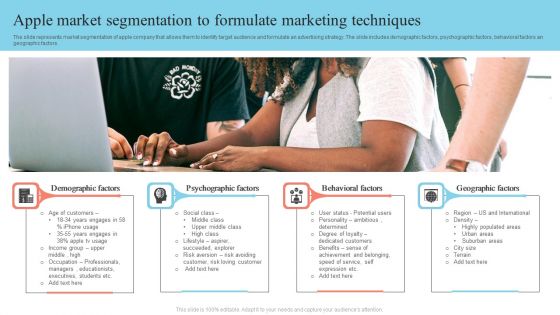 Apple Market Segmentation To Formulate Marketing Techniques Structure PDF Apple Market Segmentation To Formulate Marketing Techniques Structure PDF