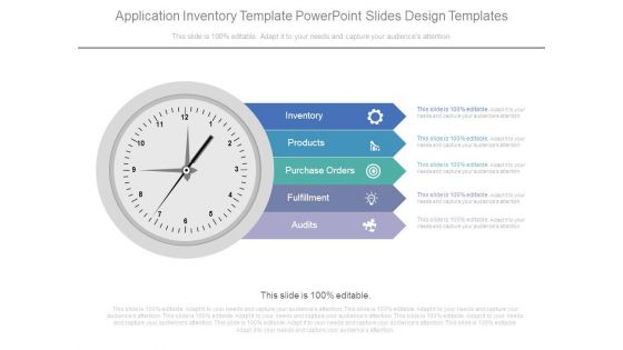 Application Inventory Template Powerpoint Slides Design Templates