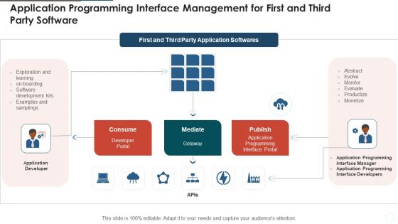 Application Programming Interface Management For First And Third Party Software Download PDF