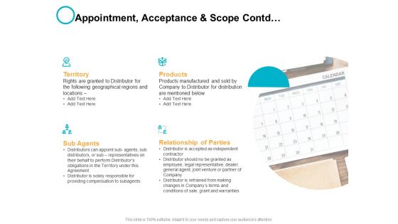 Appointment Acceptance And Scope Contd Ppt PowerPoint Presentation Layouts Icon