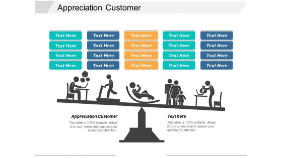 Appreciation Customer Ppt PowerPoint Presentation Summary Maker Cpb