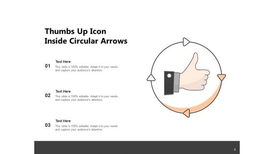 Approval Symbol Social Media Circle Ppt PowerPoint Presentation Complete Deck