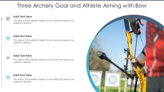 Archery Goal Ppt PowerPoint Presentation Complete With Slides