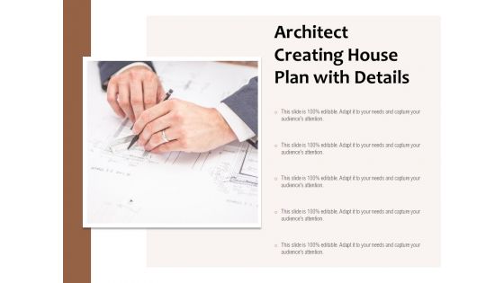 Architect Creating House Plan With Details Ppt PowerPoint Presentation Slides Images PDF Architect Creating House Plan With Details Ppt PowerPoint Presentation Slides Images PDF