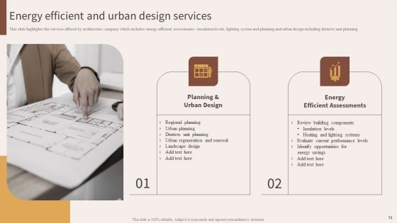 Architecture Engineering And Planning Services Company Ppt PowerPoint Presentation Complete With Slides