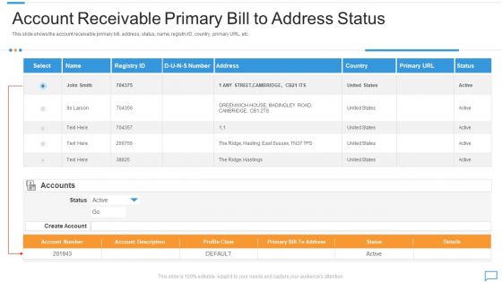 Arrears Management For Collections And Billing Account Receivable Primary Clipart PDF