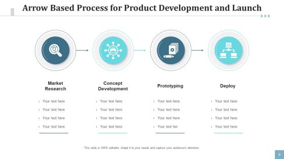 Arrow Based Process Business Growth Ppt PowerPoint Presentation Complete Deck With Slides