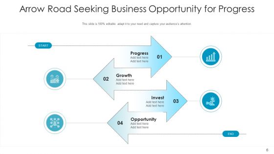Arrow Path Business Opportunity Ppt PowerPoint Presentation Complete Deck With Slides