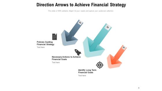 Arrow Pointing Financial Strategy Ppt PowerPoint Presentation Complete Deck