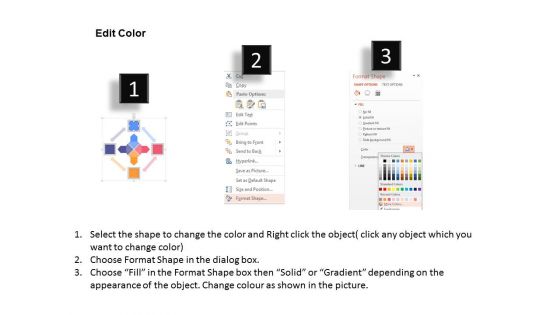 Arrows Flow Modern Tags Diagram Powerpoint Template