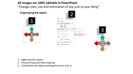 Arrows Infographic For Business Analysis Powerpoint Templates