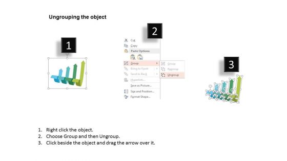 Arrows Infographic For Strategic Management Concept Powerpoint Template