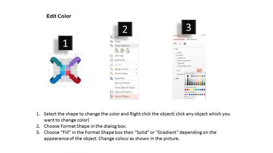 Arrows Tags Option Infographic Powerpoint Template
