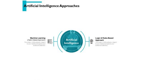 Artificial Intelligence Approaches Ppt PowerPoint Presentation Model Graphics Design