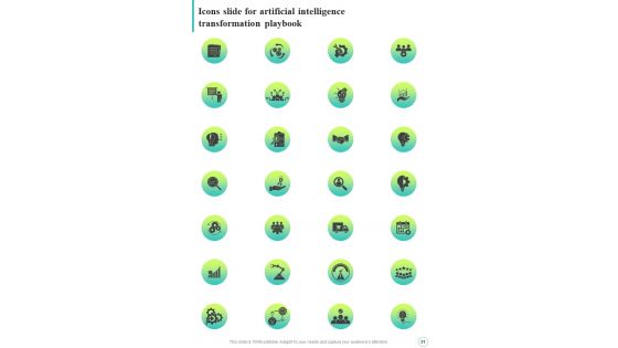 Artificial Intelligence Transformation Playbook Template