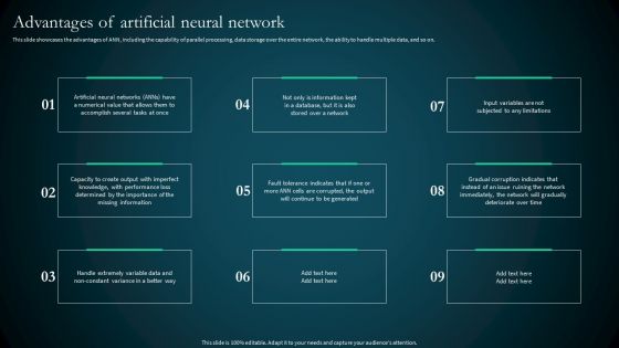 Artificial Reural Network Ann Computational Model Advantages Of Artificial Neural Network Information PDF