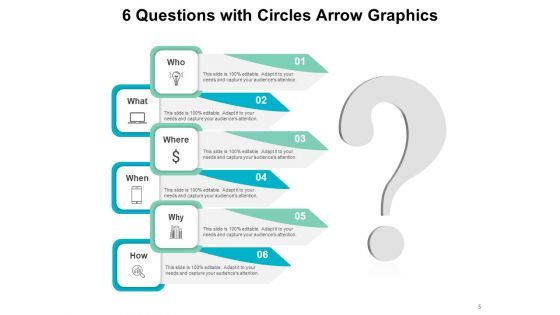 Asking Questions Circular Arrow Ppt PowerPoint Presentation Complete Deck