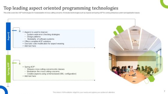 Aspect Oriented Programming Ppt PowerPoint Presentation Complete Deck With Slides
