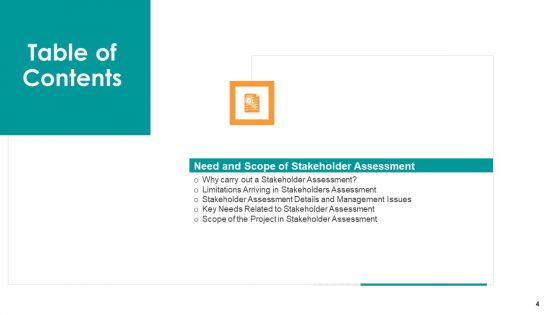 Assessing Stakeholder Analysis Scenario Ppt PowerPoint Presentation Complete Deck With Slides