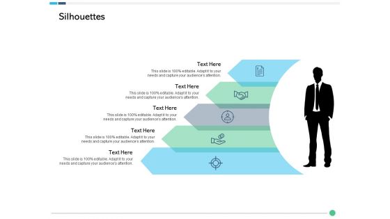 Assessing Synergies Silhouettes Ppt PowerPoint Presentation Icon Skills PDF