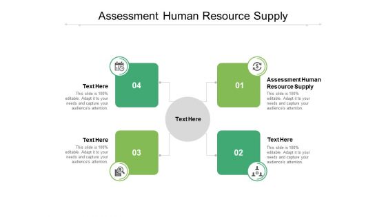 Assessment Human Resource Supply Ppt PowerPoint Presentation Summary Graphics Design Cpb