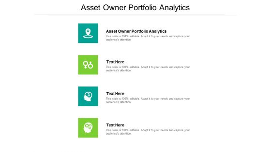 Asset Owner Portfolio Analytics Ppt PowerPoint Presentation Images Cpb Pdf