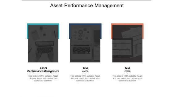 Asset Performance Management Ppt PowerPoint Presentation Show Slideshow Cpb