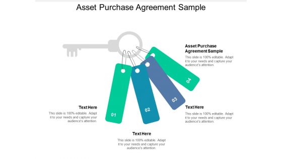 Asset Purchase Agreement Sample Ppt PowerPoint Presentation Summary Graphics Tutorials