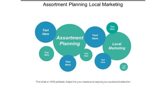 Assortment Planning Local Marketing Ppt PowerPoint Presentation Ideas Summary