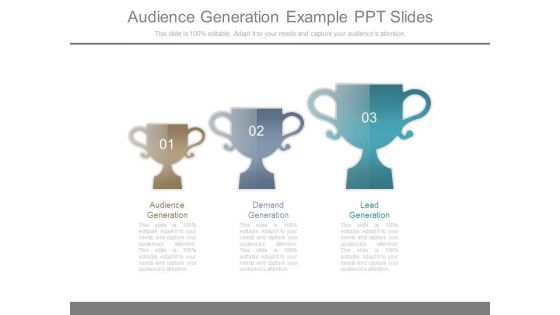 Audience Generation Example Ppt Slides Audience Generation Example Ppt Slides