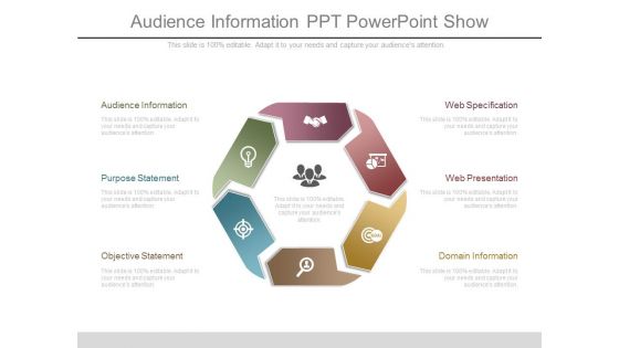Audience Information Ppt Powerpoint Show