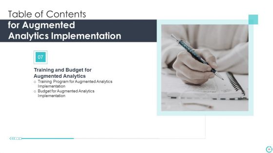 Augmented Analytics Implementation IT Ppt PowerPoint Presentation Complete Deck With Slides