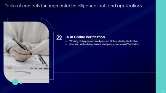 Augmented Intelligence Tools And Applications IT Ppt PowerPoint Presentation Complete Deck With Slides