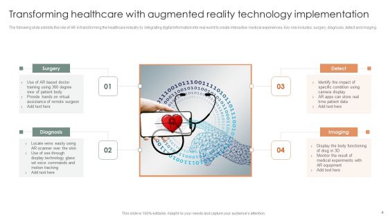 Augmented Reality Technology Implementation Ppt PowerPoint Presentation Complete Deck With Slides