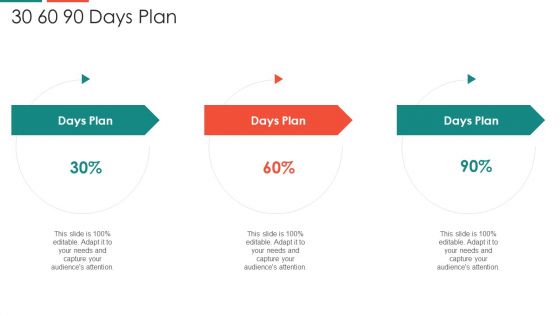 Automate Customer Relationship Management 30 60 90 Days Plan Clipart PDF