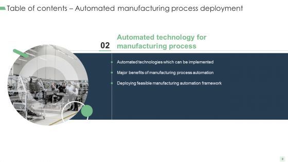 Automated Manufacturing Process Deployment Ppt PowerPoint Presentation Complete Deck With Slides