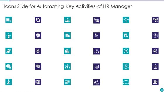 Automating Key Activities Of HR Manager Ppt PowerPoint Presentation Complete Deck With Slides