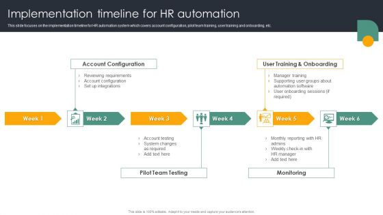 Automating Recruitment Process Implementation Timeline For HR Automation Guidelines PDF Automating Recruitment Process Implementation Timeline For HR Automation Guidelines PDF