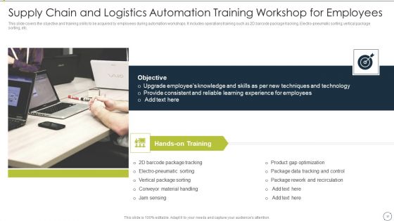 Automating Supply Chain And Logistics For Minimizing Human Errors And Manual Tasks Ppt PowerPoint Presentation Complete Deck With Slides