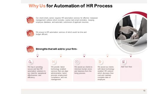Automation Proposal To Transform HR Processes Ppt PowerPoint Presentation Complete Deck With Slides