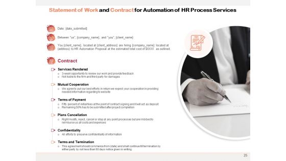 Automation Proposal To Transform HR Processes Ppt PowerPoint Presentation Complete Deck With Slides