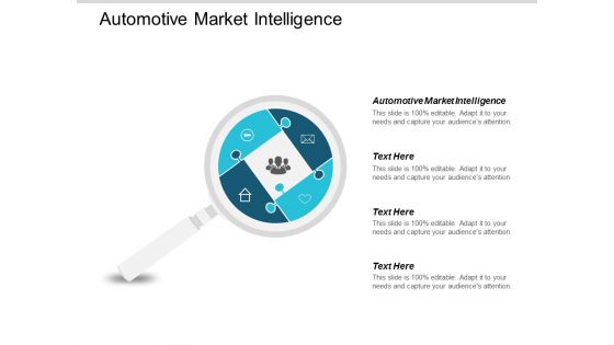 Automotive Market Intelligence Ppt Powerpoint Presentation Inspiration Slide Portrait Cpb