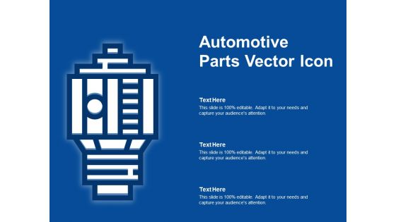Automotive Parts Vector Icon Ppt PowerPoint Presentation Infographics Model PDF