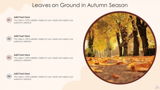 Autumn Leaves Ppt PowerPoint Presentation Complete Deck With Slides