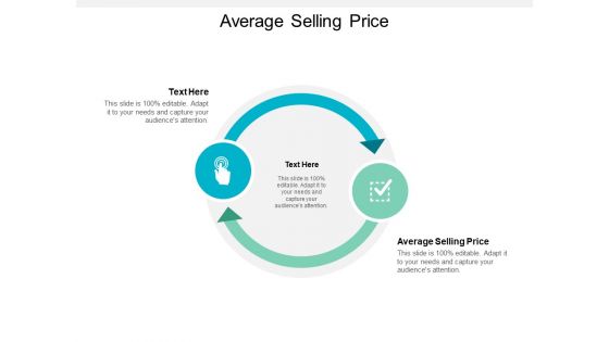 Average Selling Price Ppt PowerPoint Presentation Portfolio Example Cpb