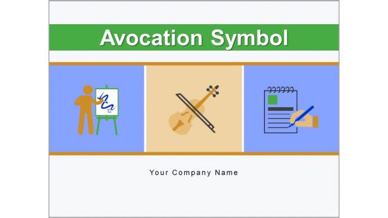 Avocation Symbol Hobby Icon Jumping Rope Ppt PowerPoint Presentation Complete Deck