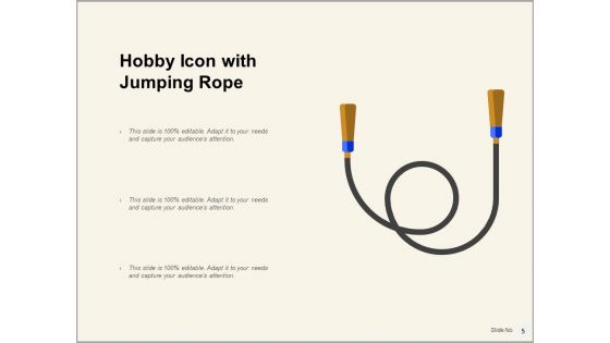 Avocation Symbol Hobby Icon Jumping Rope Ppt PowerPoint Presentation Complete Deck