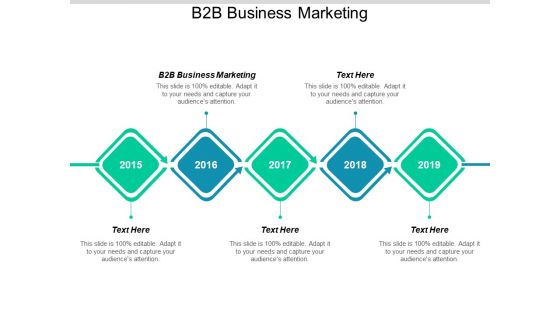 B2B Business Marketing Ppt PowerPoint Presentation Ideas Slide Cpb